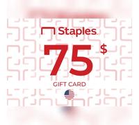 Staples Gift Card 75 USD Key - UNITED STATES