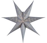 Star Trading - Christmas Star - Paper Star Decorus - Silver - 63cm