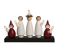 Star Trading - Portacandele dell'Avvento lucia coro - Multi - 22 cm