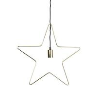 STAR 707 - 11 luce decorativa, in metallo, in ottone, 55 x 0,5 x 55 cm