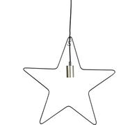 STAR 707 - 12 luce decorativa, metallo, nero, 55 x 0,5 x 55 cm