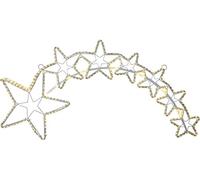 'Star 807 - 27, LED della silhouette "tapesil, 300 SMD LED, stelle, Metallo, Bianco, 0.15 x 10.2 x 5.3 cm