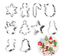 Star And Deer Cutters Molds - Christmas, Height 2cm, Thickness 0.3mm