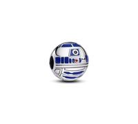 Star and Wars Robot Ball - Charm in argento 925, compatibile con braccialetti Pandora, Trollbeads, Chamilia, Biagi e molti altri braccialetti con ciondoli del Regno Unito.