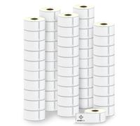 STAR BOX - Rotoli 50 etichette compatibili con Dymo 99012 Autoadesivo 36mm x 89mm con stampanti Labelwriter e Seiko Large Address LabelWriter 450 e 4XL (50)