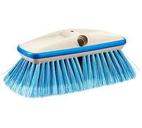 STAR BRITE Deluxe Testa Spazzola di Lavaggio Media 20 cm con Paracolpi - Doppie Connessioni Adatte a Tutti i Manici Extend-A-Brush