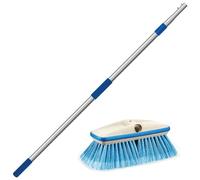 STAR BRITE Manico Estensibile Standard con Spazzola Deluxe da 20 cm per Lavaggi Medi