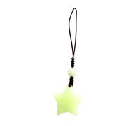 Star Charm - Catena Di Telefonia Mobile | Keechchain A Pendente Stellare | Glow Multiuso Nei Portachiavi Scuri | Accessorio Per Il Portachiavi A Sospensione Per Cellulari Cinghia, Borse E Traspor