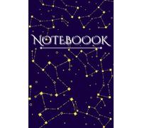Star Constellation Notebook: A lined Elegant Starry Night Notebook for Writing, Reflection, and Creativity.