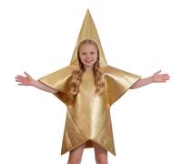 Star Costume | Kids Star Shaped Funny Vintage Children Performance Costume