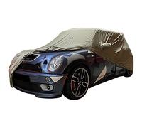 Star Cover telo copriauto da esterno compatibile con Mini Cooper JCW GP1 (R53) copertura per auto con tasche a specchio Bronzo COVER PVestibilità perfetta e su misura