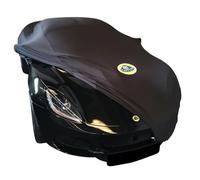 Star Cover telo copriauto da interno adatto a Lotus Elise Cup 250 con logo copertura per auto Nero GARAGECOVER Vestibilità perfetta e cover su misura