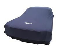 Star Cover telo copriauto da interno compatibile con Ford Mustang 1 con logo copertura per auto Nero GARAGECOVER Vestibilità perfetta e cover su misura