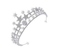 Star Crown Crown Wedding Tiara Bride Pesti per sposa per matrimonio Decorazioni per capelli rinestone Bling Rhinestone Star Prom decorativo decorativo decorativo decorativo