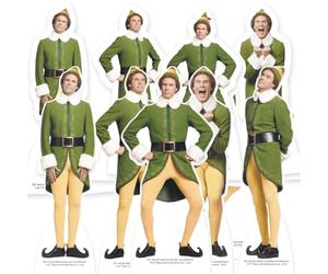 Star Cutouts Buddy Elf Decorazioni da tavola di Natale