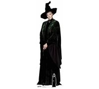 STAR CUTOUTS - Cartonato a grandezza naturale della Prof.ssa McGonagall dal libro ufficiale di Harry Potter, sagoma alta 189 cm
