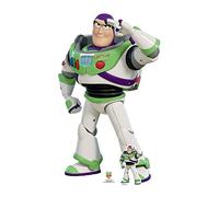 STAR CUTOUTS Cartonato SC1361 Buzz Lightyear Saluting - Toy Story - Regalo - Decorazione - Prodotto con licenza ufficiale, Tinta unita, Saluto, Lifesize