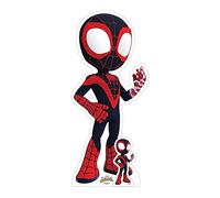 Star Cutouts Cartonato SC4342 Spin Spidey e i suoi incredibili amici, ideale per fan della Marvel, collezionisti e decorazioni per eventi