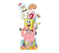 Star Cutouts Cartonato SC4758 SpongeBob and Friends Group Stack - Sagoma in cartone, altezza 185 cm
