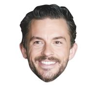 Star Cutouts CM268 Jonathan Bailey - Maschera per il viso in cartone, include linguette ed elastici, grande divertimento e punto di conversazione