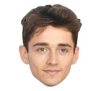 Star Cutouts CM274 Charles Leclerc - Maschera per fan di Formula 1, in cartone, per feste ed eventi
