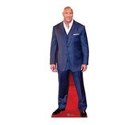 Star Cutouts CS599 Sagoma in Cartone di Dwayne Johnson, Perfetta per Compleanni, Regali, Feste e Fan, Altezza 195 cm