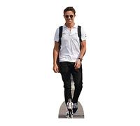 STAR CUTOUTS CS943 Lando Norris Motor Racing Casual Lifesize sagoma in cartone gratis mini, REGOLARE