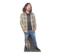 Star Cutouts Dave Grohl Camicia a Quadri cartoncino Sagomato con Mini Tavolo, Multicolore