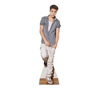 Star Cutouts Ltd - Cartonato di Justin Bieber con Camicia a Scacchi