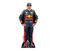 STAR CUTOUTS Ltd CS667 Max Verstappen con Mini Supporto in Omaggio, Perfetto per Compleanni, Regali, Feste e Fan, Cartone, Lifesize