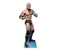 STAR CUTOUTS Official WWE Just Bring It', Lifesize Cardboard Cutout, Tall The Rock Dwayne Johnson SC1239, sagoma in Cartone Perfetta per Compleanni, Regali, Feste e Fan, Altezza 195 cm, Roccia