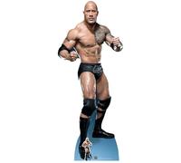 STAR CUTOUTS Official WWE Just Bring It', Lifesize Cardboard Cutout, Tall The Rock Dwayne Johnson SC1239, sagoma in Cartone Perfetta per Compleanni, Regali, Feste e Fan, Altezza 195 cm, Roccia