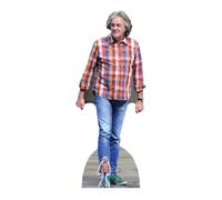 Star Cutouts Ltd Tagliato a grandezza Naturale con Mini Taglio di James May, Cartoncino, Multicolore, 182 x 72 x 182 cm, 2 unità