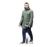 Star Cutouts Ltd Tagliere a grandezza Naturale con Mini Taglio di Liam Gallagher, Cartoncino, Multicolore, 178 x 64 x 178 cm, 2 unità