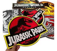 Star Cutouts RD008 Jurassic World Jurassic Pack Logo Dinosauro Poster - 30 cm Party Pack Confezione da 6, decorazione per stanze ed eventi