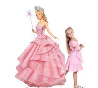 Star Cutouts Sagoma in cartone a grandezza naturale di Glinda di Wicked in Pink Dress - 150 cm, perfetta per fan, feste e decorazioni per la stanza