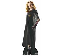 Star Cutouts - Sagoma in cartone a grandezza naturale di Hermione Granger (Emma Watson) con la divisa della Scuola di Magia e Stregoneria di Hogwarts, dal libro di Harry Potter, sagoma originale, altezza 163 cm