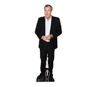 STAR CUTOUTS Sagoma in Cartone a grandezza Naturale di Jeremy Clarkson, CS712, con Mini Supporto per Fan, Regali, Compleanni e Feste, Multicolore, Lifesize