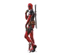 Star Cutouts Sagoma in cartone di Deadpool Ryan Reynolds con mini feste Marvel in piedi, fan di Deadpool, compleanni, regali, feste e fan