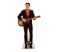 Star Cutouts SC241 Elvis Presley - Sagoma in Cartone a grandezza Naturale con Chitarra Sorridente
