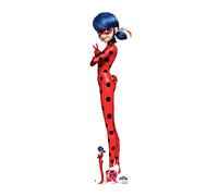Star Cutouts SC4041 - Sagoma in cartone "Miraculous: Tales of Ladybug & Cat Noir", altezza 136 cm