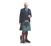 Star Cutouts SC4212 King Charles Kilt - Decorazione per incoronazione King Charles - Qualità di stampa professionale con mini ritaglio per incoronazione King Charles