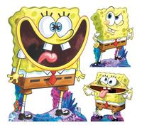 Star Cutouts SpongeBob SC4812 Confezione multipla di sagome in cartone - Decorazioni ufficiali SpongeBob per fan, feste ed eventi, altezza 63 cm