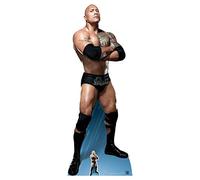 STAR CUTOUTS The Rock Arms Piegato Ti Piace la Torta Dwayne Johnson-Sagoma in Cartone, Multicolore, 195 x 74 x 195 cm