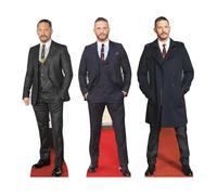 Star Cutouts Tom Hardy CS1233 - Sagome in cartone per mensole, altezza 31 cm, ideali per fan a tema, feste, compleanni, regali a sorpresa e decorazioni per la stanza ed eventi