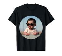 Star del Cinema Bambino Che Indossa Occhiali da Sole Summer Vibes Design Maglietta