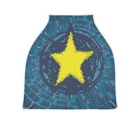 Star Dell'Arte Auto per Bambini Passeggino Tettoia Copri Seggiolino Copertura Infermieristica per L'Allattamento Al Seno All-In-1 Morbido Traspirante Elastica Tettuccio