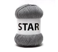 Star - Filato gigante ideale per lavorazioni invernali a maglia e uncinetto - Grigio Scuro 008