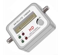 Star Finder Meter per sistemi satellitari e rete parabolica con display illuminato e indicatore di sensibilità