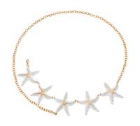 Star Fish Body Chain Donne Vestito Catena Lucente Vita E Body Gioielli Accessori Pancia Per Viaggi Danza Partito Costumi Da Bagno Accessori